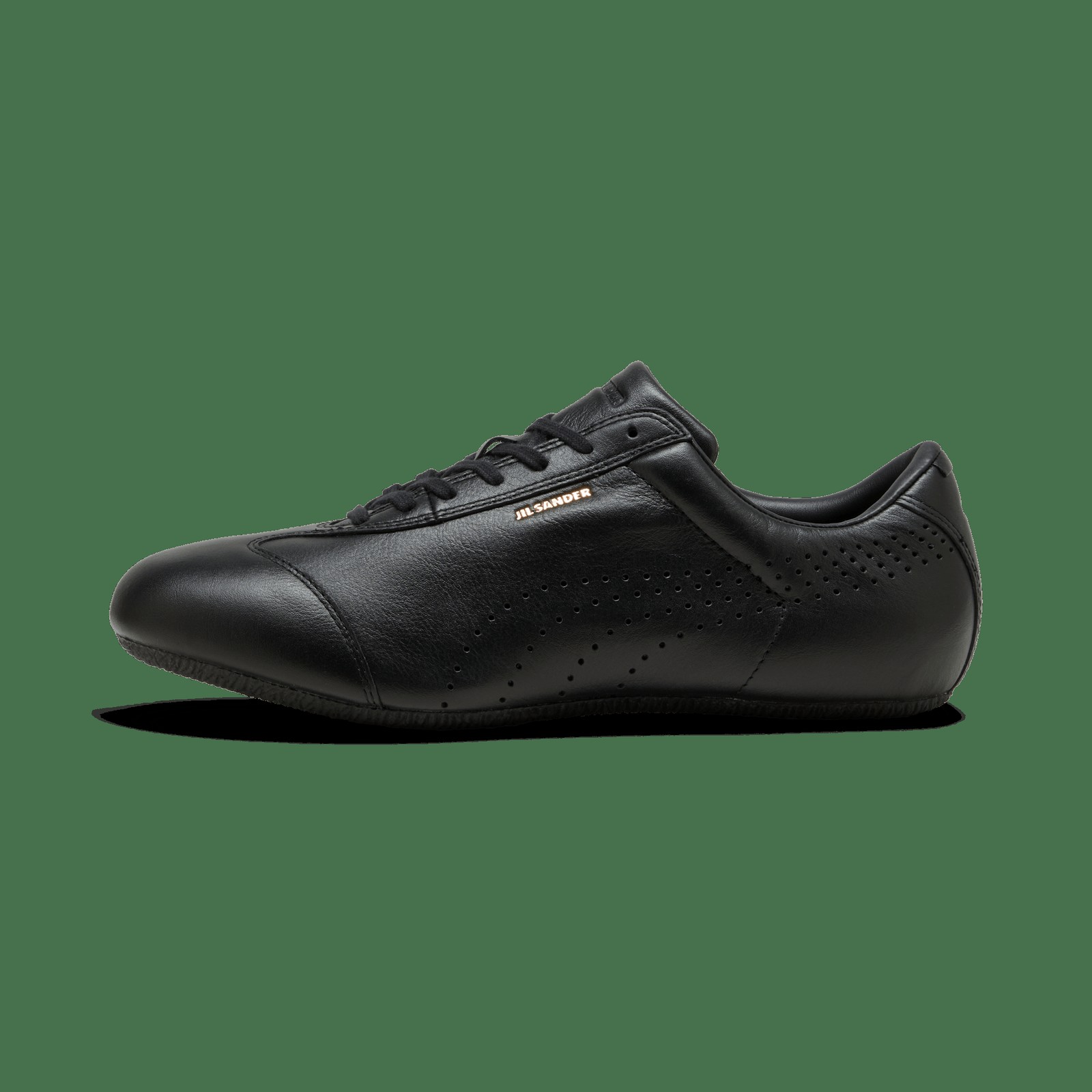 PUMA x Jil Sander Speedcat black leather profile
