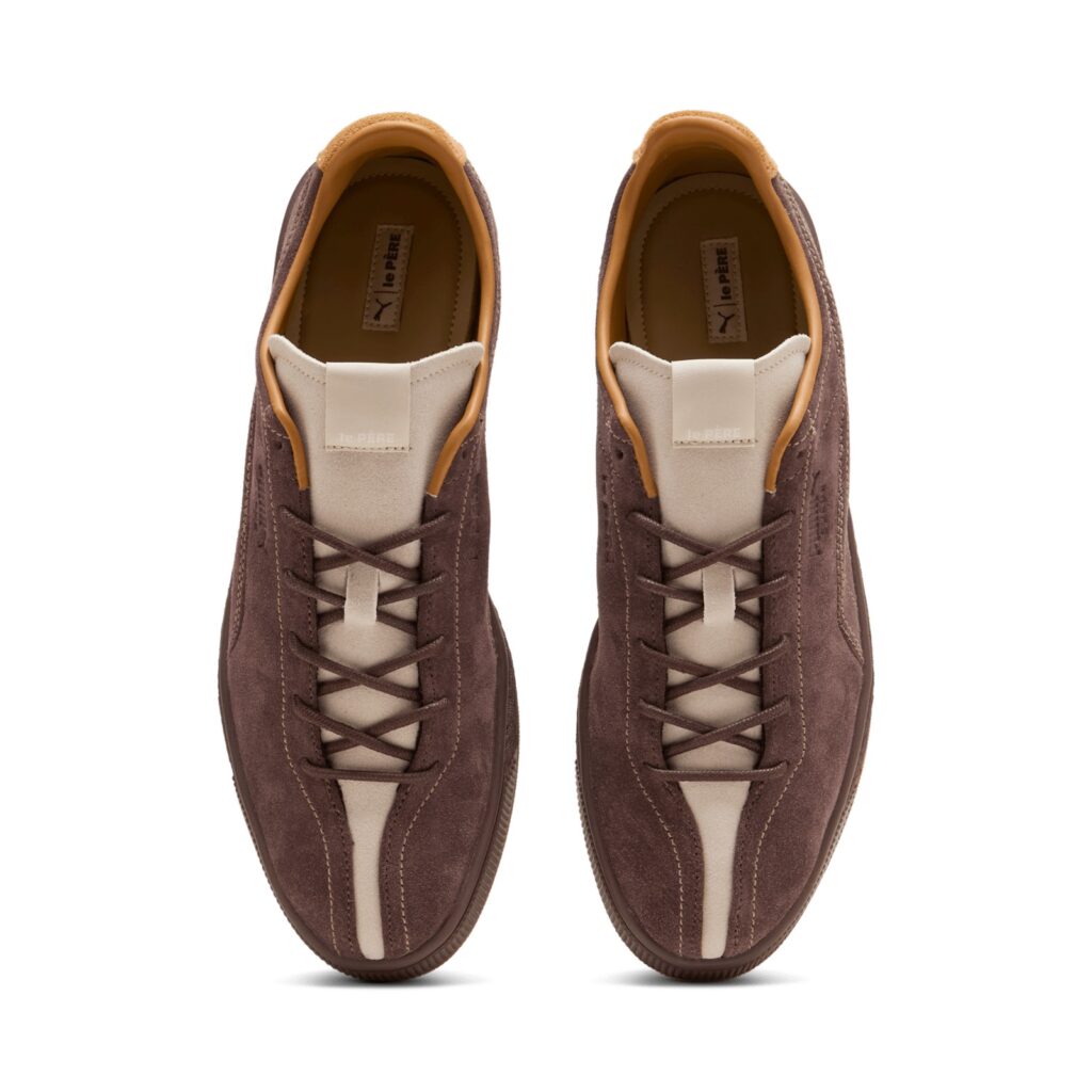 le PÈRE Splits the PUMA Suede's Toe and Finishes It Like a Bowling Shoe